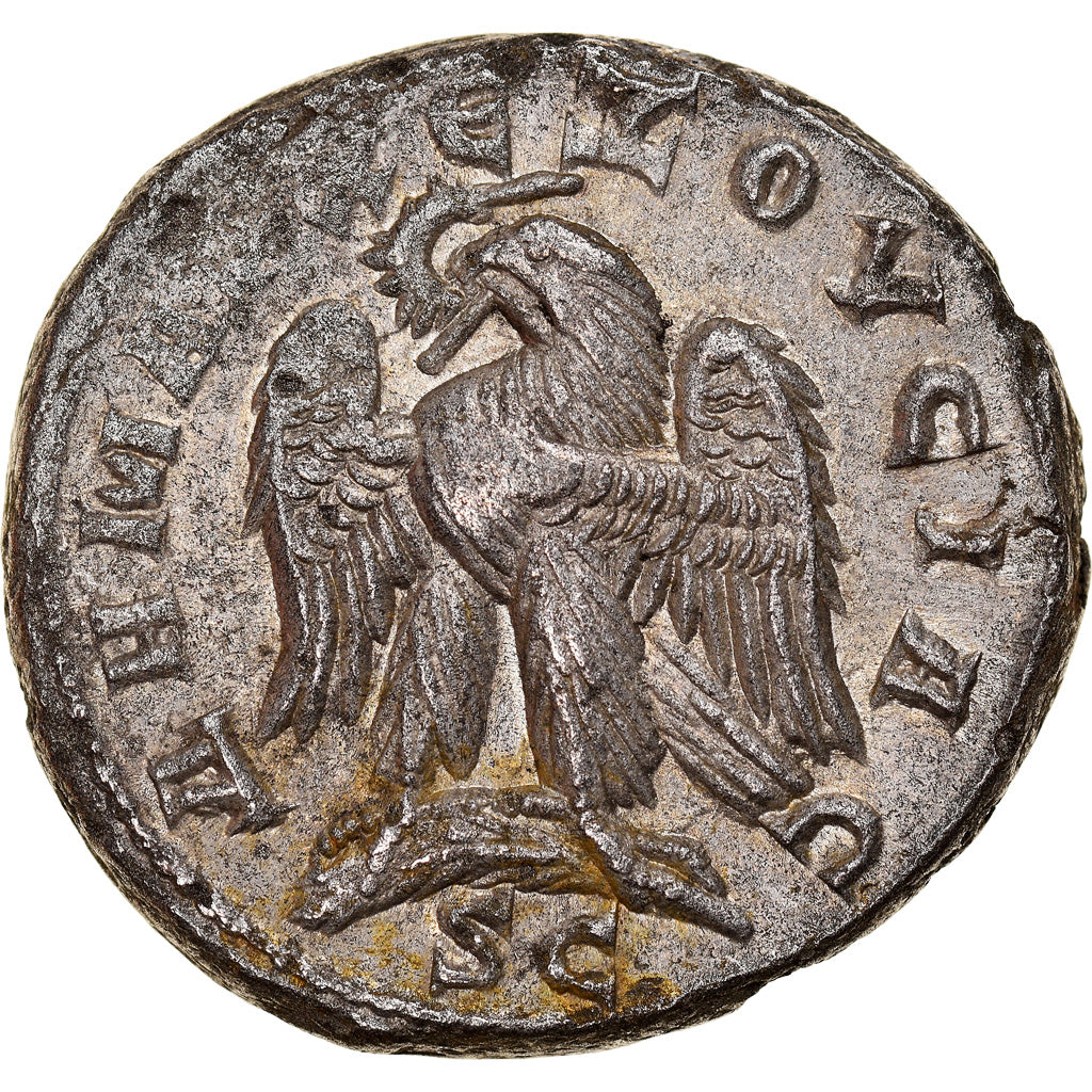 Münze, Seleucis and Pieria, Trajan Decius, Tetradrachm, 249-251, Antioch, SS+