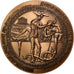 FRANCE, Arts & Culture, The Fifth Republic, Medal, MS(65-70), Bronze, 86, 310.00