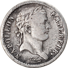 Monnaie, France, Napoléon I, 1/2 Franc, 1808, La Rochelle, TB+, Argent