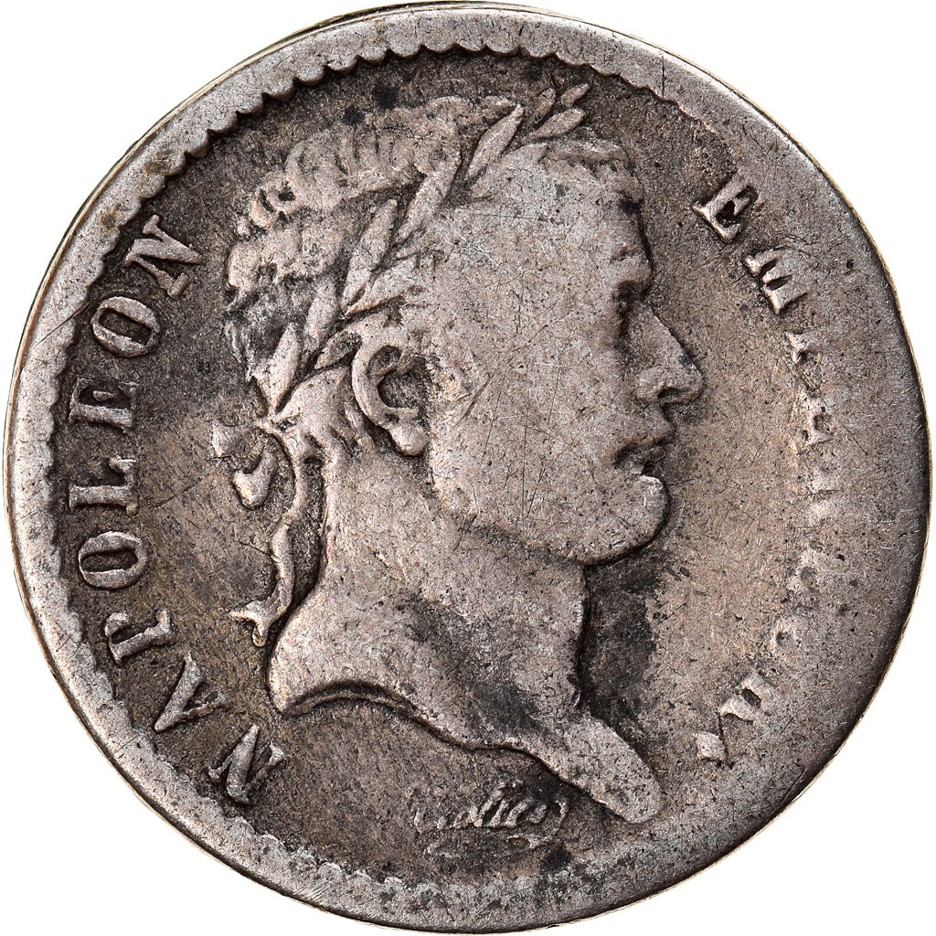 Coin, France, Napoléon I, 1/2 Franc, 1808, Nantes, VF(20-25), Silver