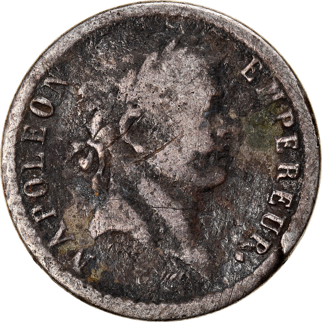 Moneta, Francia, Napoléon I, 1/2 Franc, 1813, Nantes, B, Argento, KM:691.13