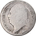 Moneta, Francia, Louis XVIII, 1/2 Franc, 1824, Lille, B+, Argento, KM:708.11