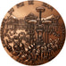 FRANCE, History, The Fifth Republic, Medal, MS(65-70), Bronze, 81, 285.00