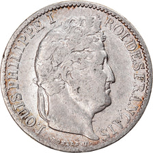 Coin, France, Louis-Philippe, 1/2 Franc, 1838, Paris, VF(20-25), Silver