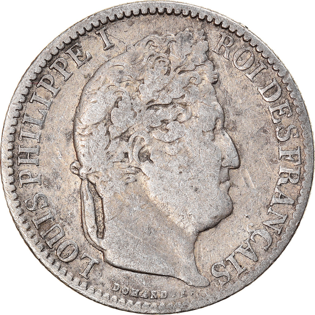 Coin, France, Louis-Philippe, 50 Centimes, 1846, Paris, VF(20-25), Silver