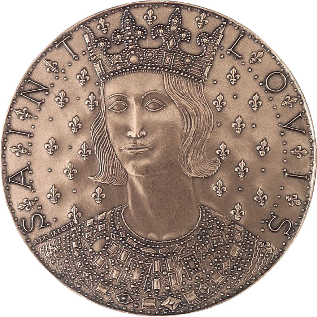 FRANCE, History, The Fifth Republic, Medal, MS(65-70), Bronze, 81, 260.00