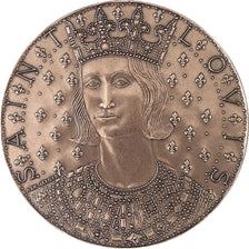 FRANCE, History, The Fifth Republic, Medal, MS(65-70), Bronze, 81, 260.00