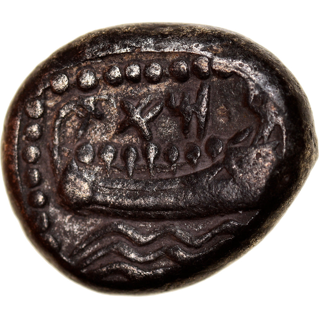 Moneta, Phoenicia, Stater, 420-400 BC, Arados, MB+, Argento, HGC:10-40