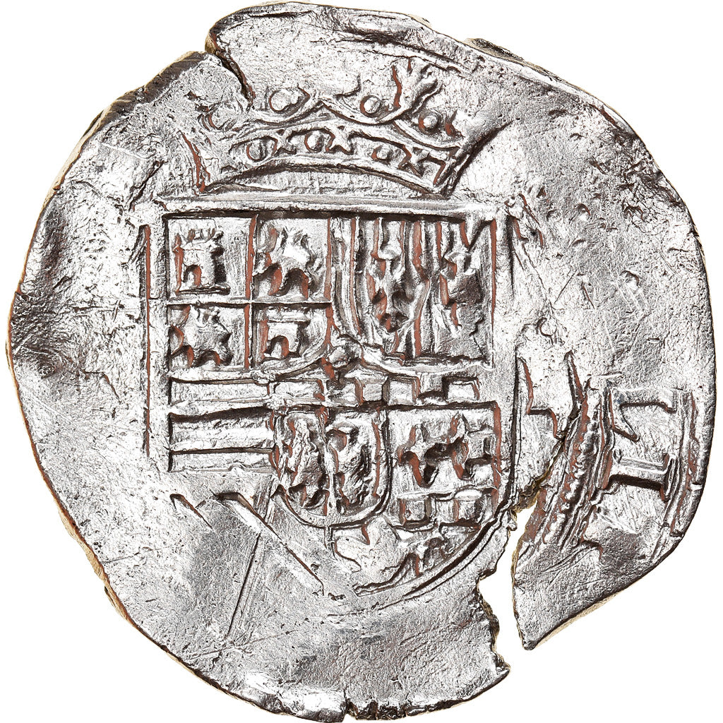 Münze, Spanien, Philip III, 2 Reales, 1598-1621, COB, S+, Silber