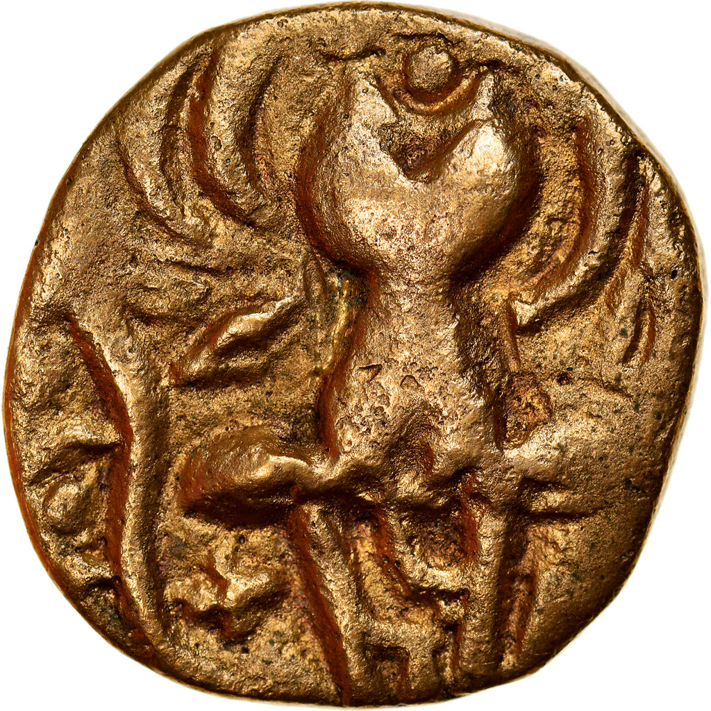 Coin, Post-Kushan, Vigraha, Dinar, 5th Century AD, VF(30-35), Gold