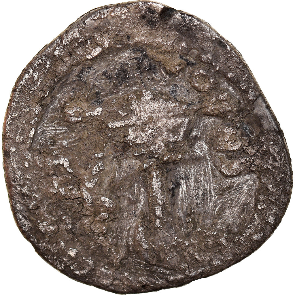 Coin, Domitius Ahenobarbus, Denarius, 41 BC, Rome, F(12-15), Silver