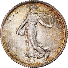 Coin, France, Semeuse, Franc, 1912, Paris, MS(63), Silver, KM:844.1, Gadoury:467