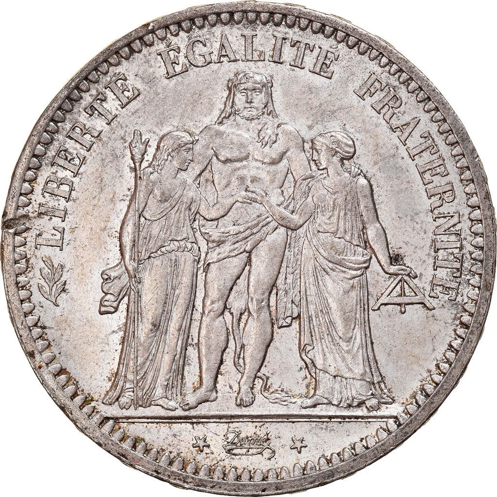 Coin, France, Hercule, 5 Francs, 1849, Paris, AU(55-58), Silver, KM:756.1