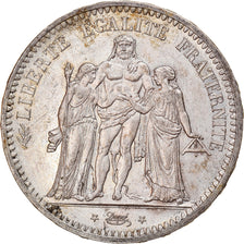 Coin, France, Hercule, 5 Francs, 1848, Paris, AU(55-58), Silver, KM:756.1