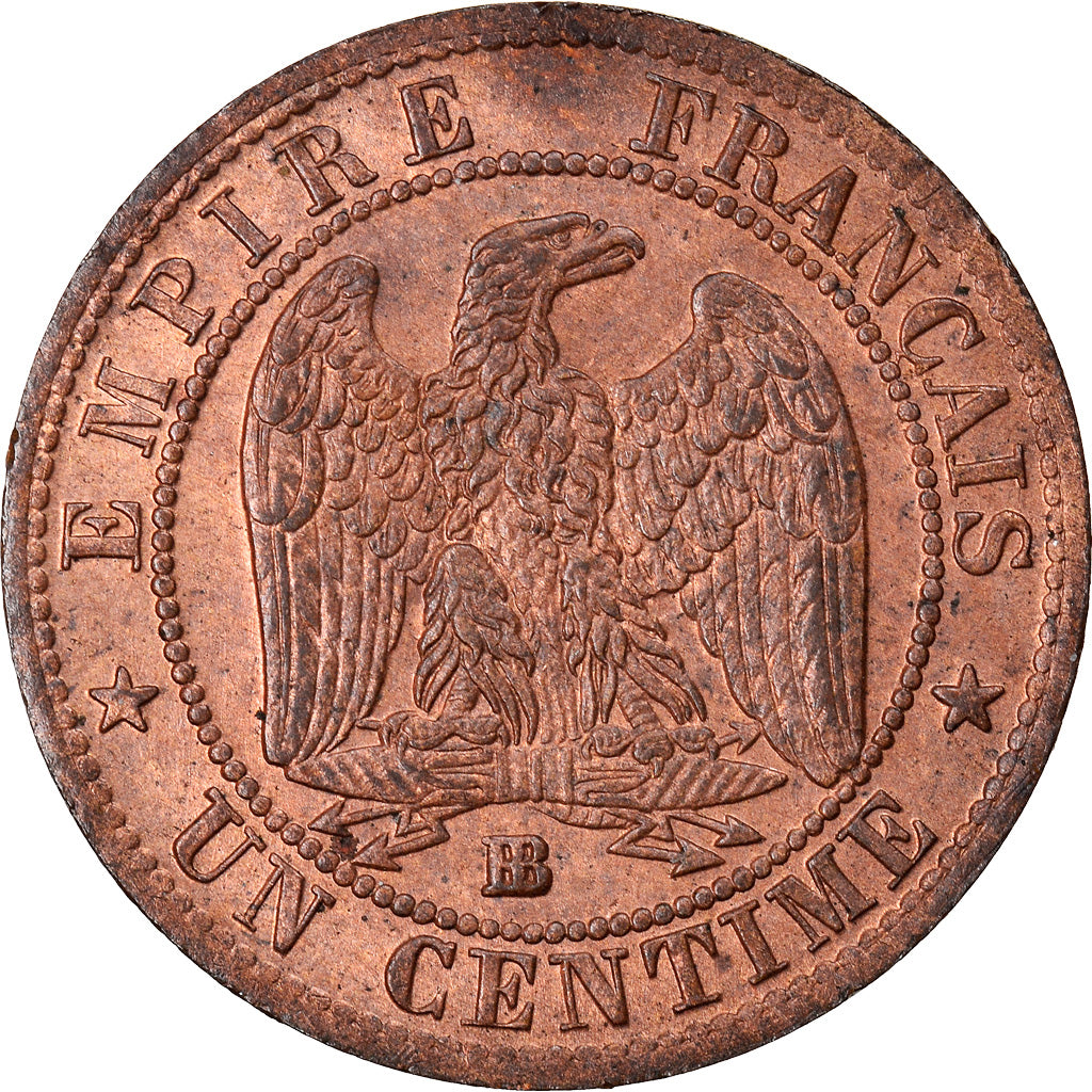 Münze, Frankreich, Napoleon III, Napoléon III, Centime, 1854, Strasbourg, VZ
