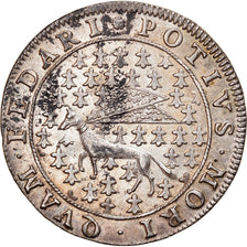 France, Jeton, Royal, Louis XIV, Etats de Bretagne, Vitré, 1655, SUP, Argent