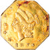 Moneda, Estados Unidos, California, 1/2 Dollar Liberty, 50 Cents, 1874, BC+, Oro