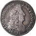 Moneta, Francia, Louis XIV, 1/12 Écu aux 8 L, 1/12 ECU, 10 Sols, 1691, Paris