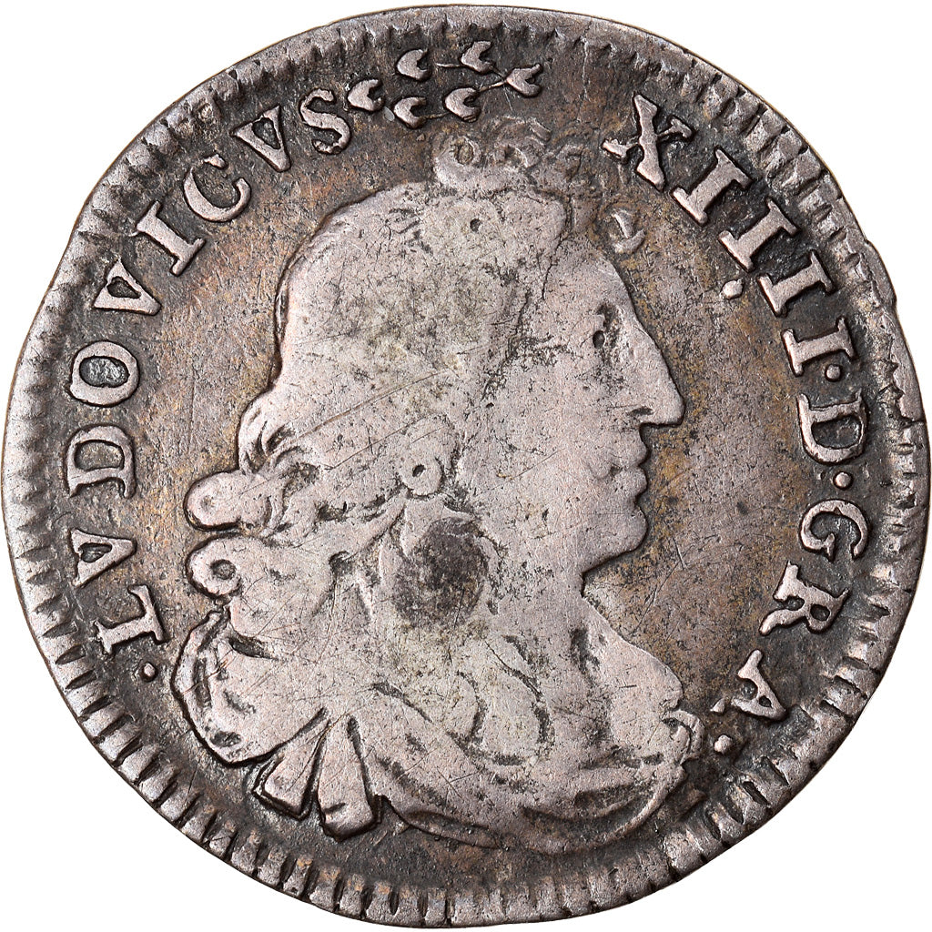 Moneta, Francia, Louis XIV, 4 Sols dits « des Traitants », 4 Sols, 1674