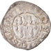 Moneda, Francia, Bretagne, Jean IV de Montfort, 1/2 Gros, 1345-1399, MBC, Plata