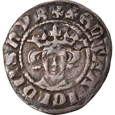 Coin, Great Britain, Edward III, Penny, York, EF(40-45), Silver