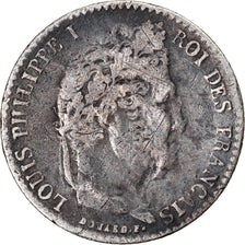 Münze, Frankreich, Louis-Philippe, 1/4 Franc, 1837, Paris, S, Silber, KM:740.1