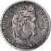 Münze, Frankreich, Louis-Philippe, 1/4 Franc, 1837, Paris, S, Silber, KM:740.1