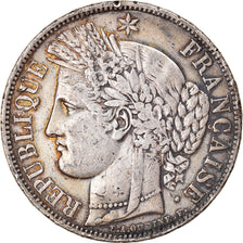 Coin, France, Cérès, 5 Francs, 1850, Paris, EF(40-45), Silver, KM:761.1