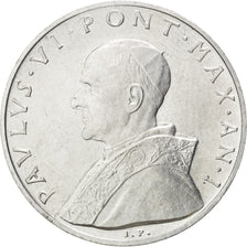 VATICAN CITY, 10 Lire, 1963, KM #79.1, MS(63), Aluminum, 23, 1.59