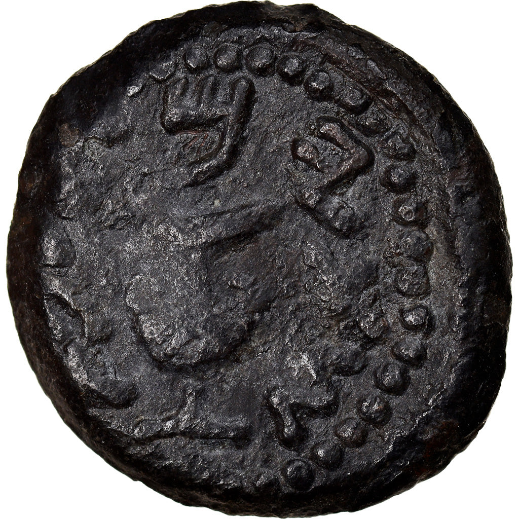 Coin, Judaea, First Jewish War, Prutah, Year 2 (67/68 AD), Jerusalem, EF(40-45)