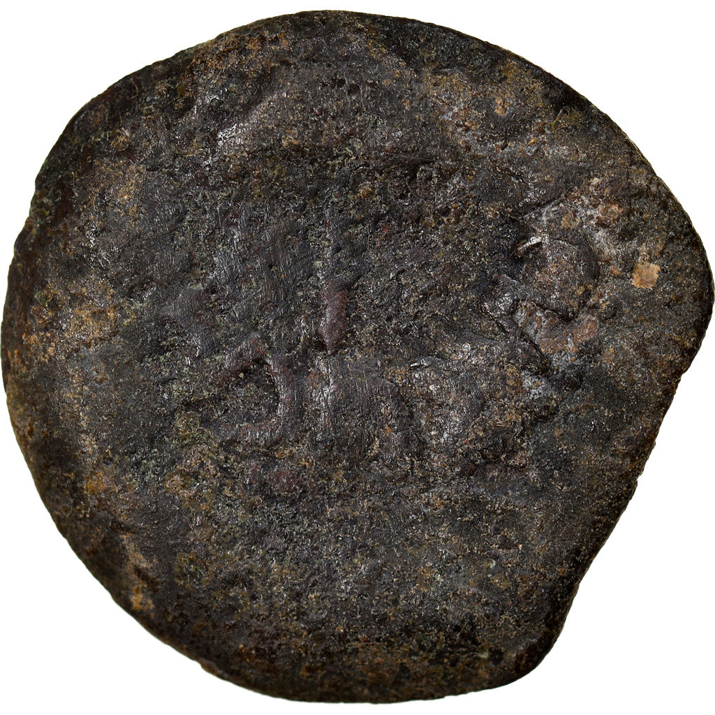 Moneta, Judaea, Herodians, Agrippa I, Prutah, RY 6 (41/42 AD), Jerusalem, B+