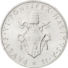 VATICAN CITY, Lira, 1964, KM #76.2, MS(63), Aluminum, 17, 0.60