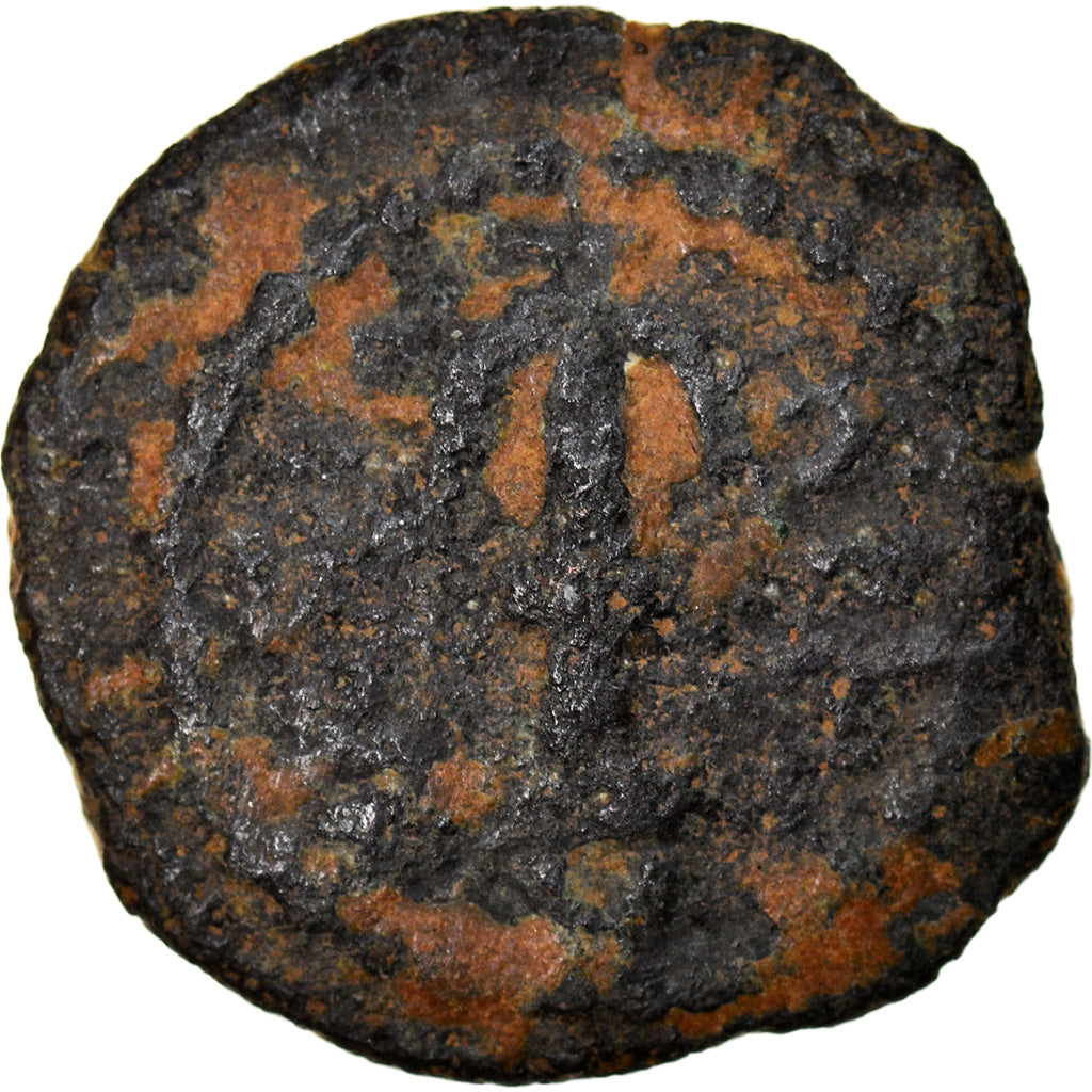 Coin, Judaea, Herodians, Herod I, Prutah, 40-4 BC, Jerusalem, VF(20-25), Copper