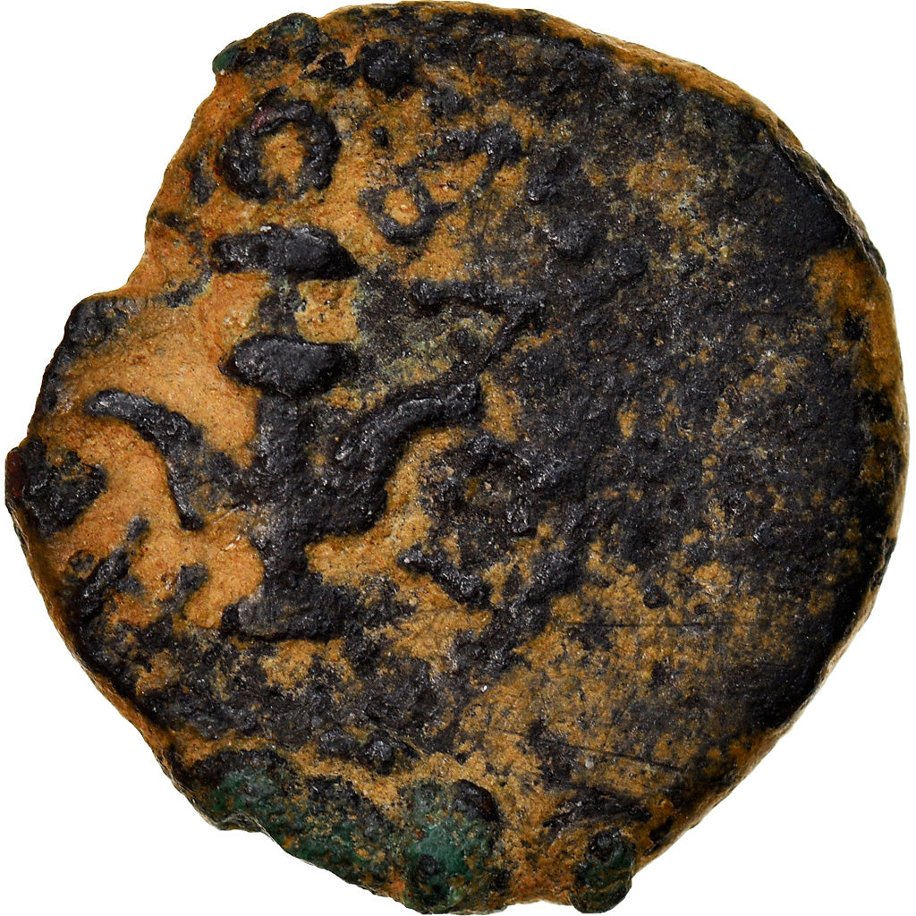 Moneta, Judaea, Herodians, Herod I, Prutah, 40-4 BC, Jerusalem, B+, Rame