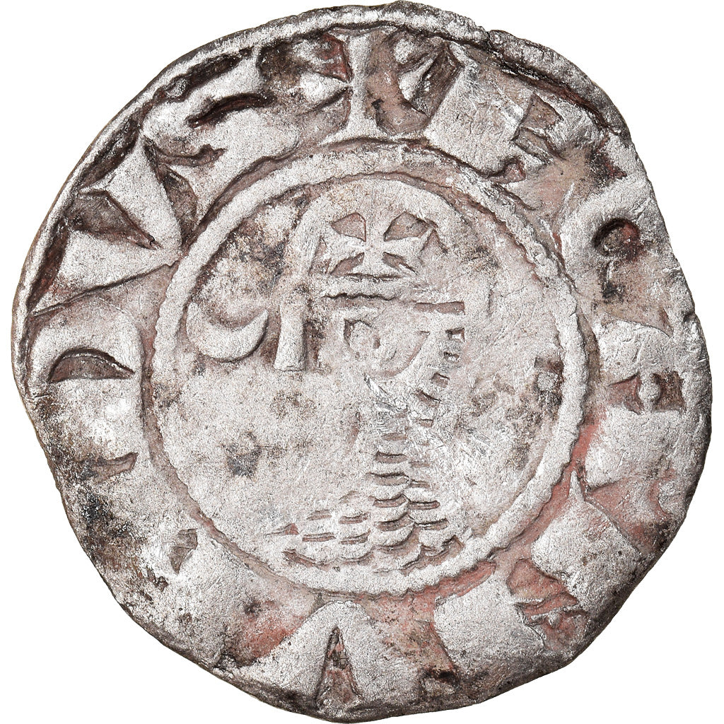 Moneta, Turchia, Crusader States, Bohemund III, Denier, 1163-1201, Antioch, MB+