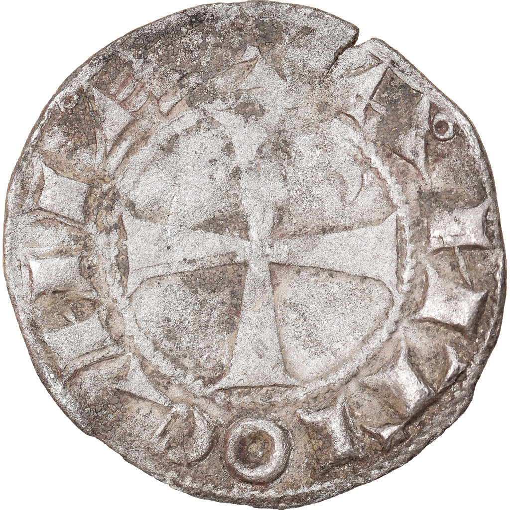 Moneta, Turchia, Crusader States, Bohemund III, Denier, 1163-1201, Antioch, MB+