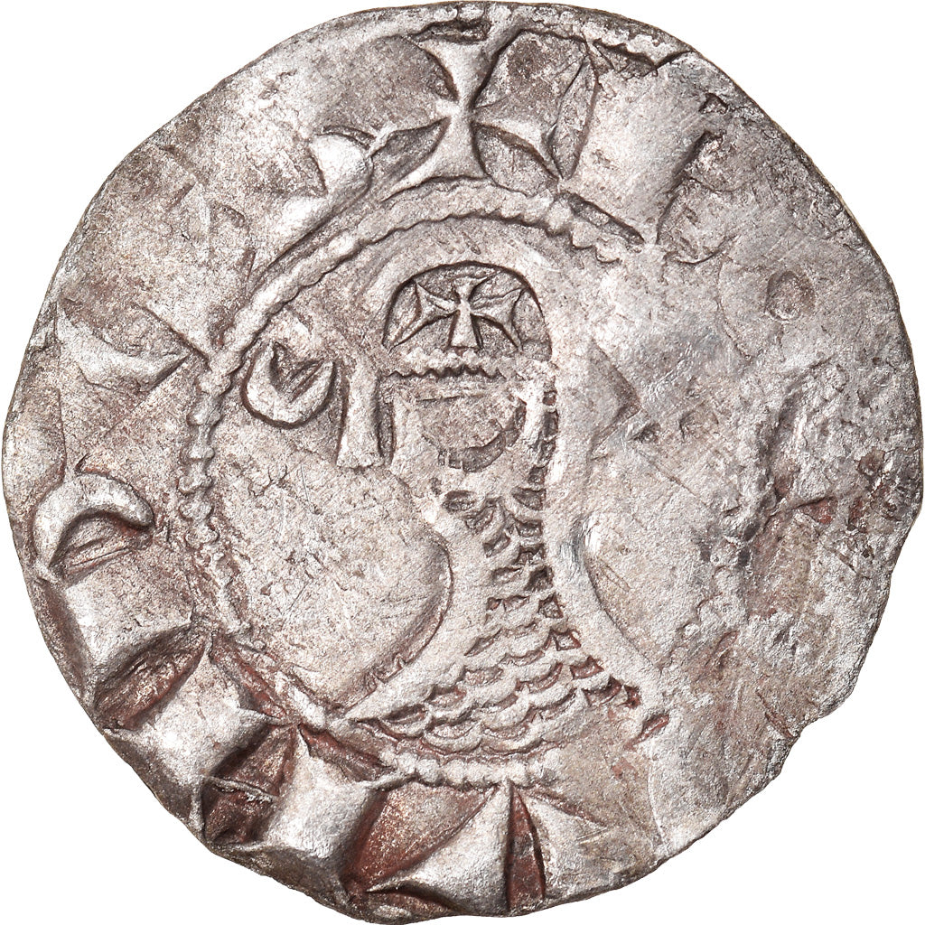 Moneta, Turchia, Crusader States, Bohemund III, Denier, 1163-1201, Antioch, MB+