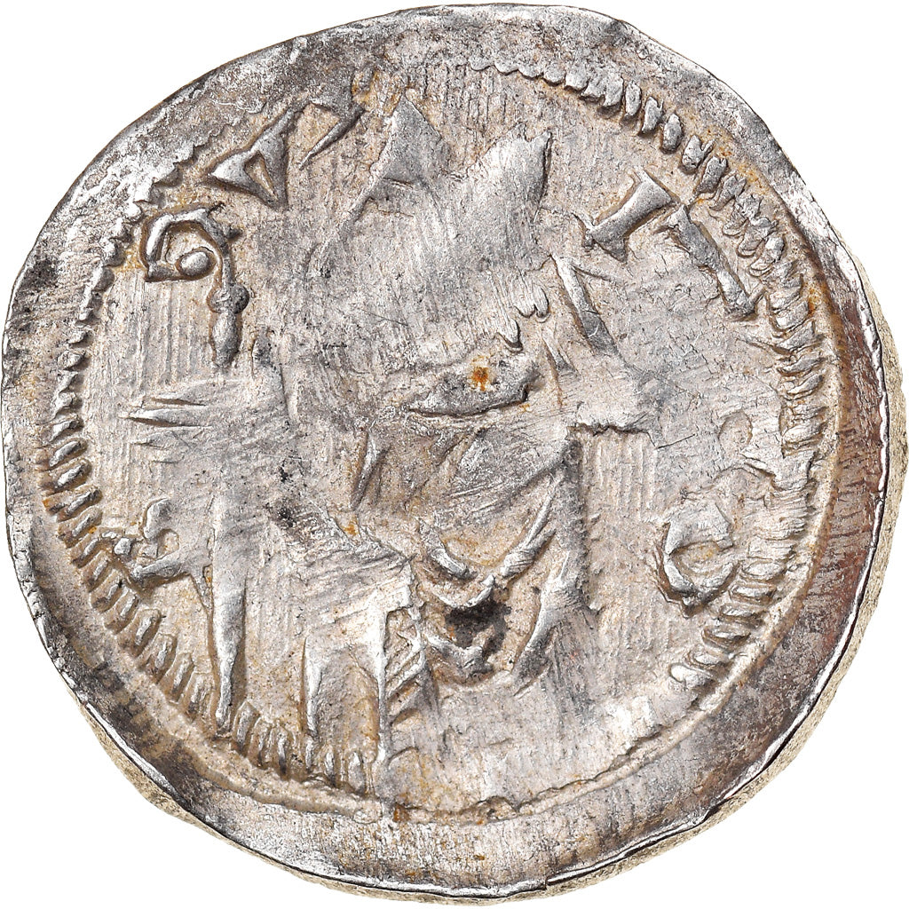 Moneta, Francja, LORRAINE, Jacques de Lorraine, Denarius, 1239-1260, Metz