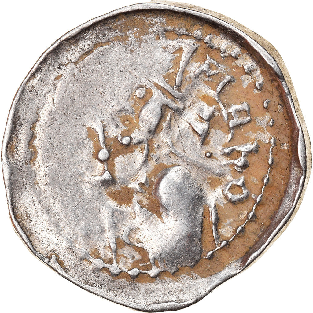Moneda, Francia, LORRAINE, Jean d'Apremont, Denarius, 1225- 1239, Metz, BC+