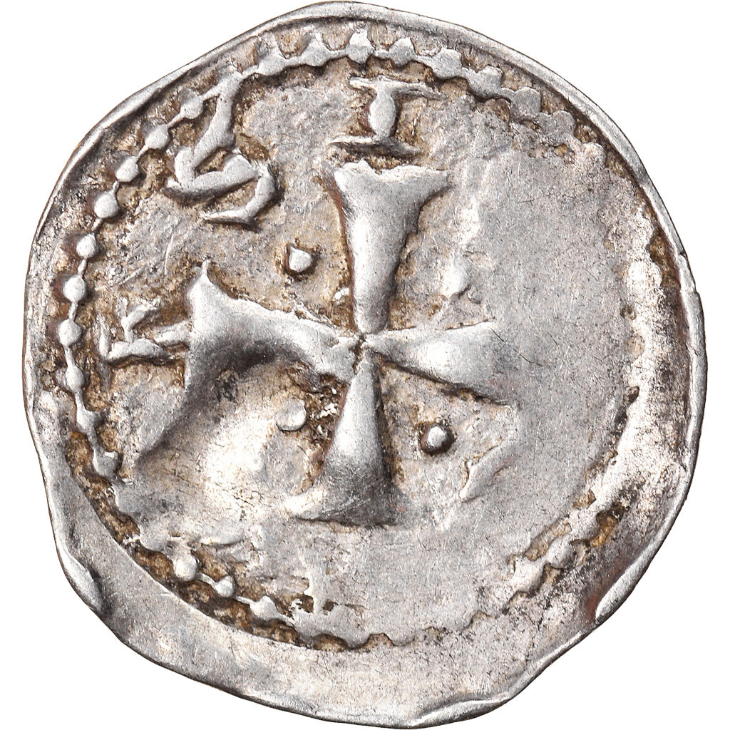 Moneda, Francia, LORRAINE, Jean d'Apremont, Denarius, 1225- 1239, Metz, BC+
