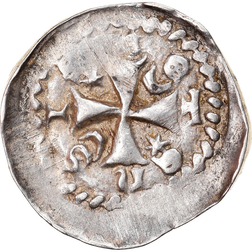 Munten, Frankrijk, LORRAINE, Jean d'Apremont, Denarius, 1225- 1239, Metz, ZF