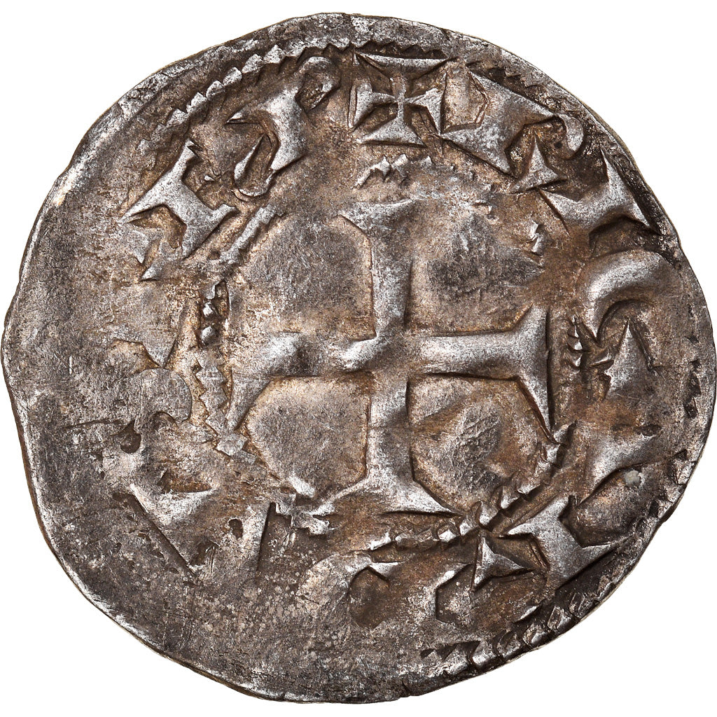 Coin, France, Poitou, Richard Cœur de Lion, Denarius, VF(30-35), Silver