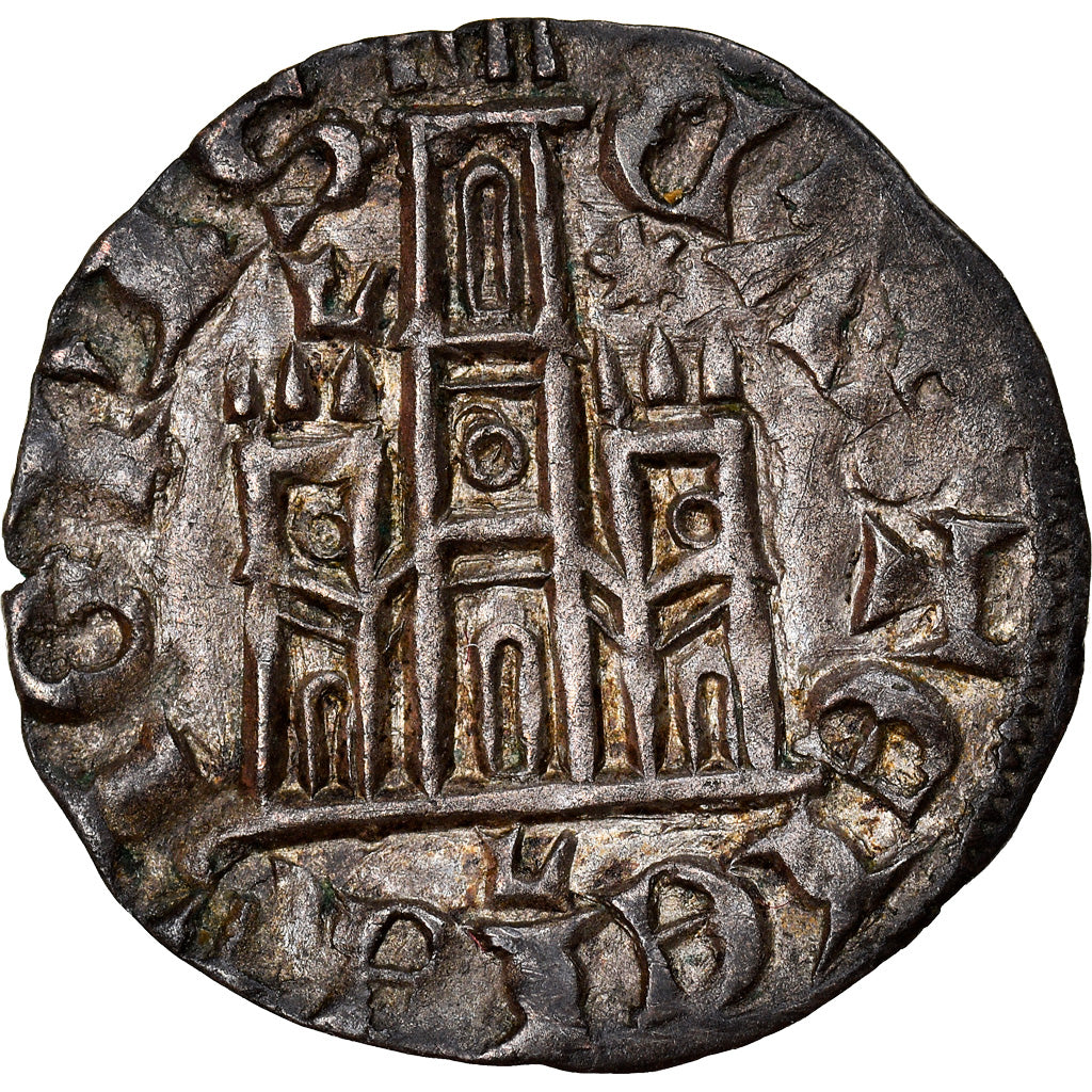 Moneda, España, Castille and Leon, Alfonso XI, Cornado, León, MBC+, Vellón