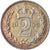 Coin, Great Britain, Edward VII, 2 Pence, 1902, MS(63), Silver, KM:796
