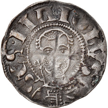 Coin, France, Bourbonnais, Denarius, Souvigny, EF(40-45), Silver, Boudeau:359