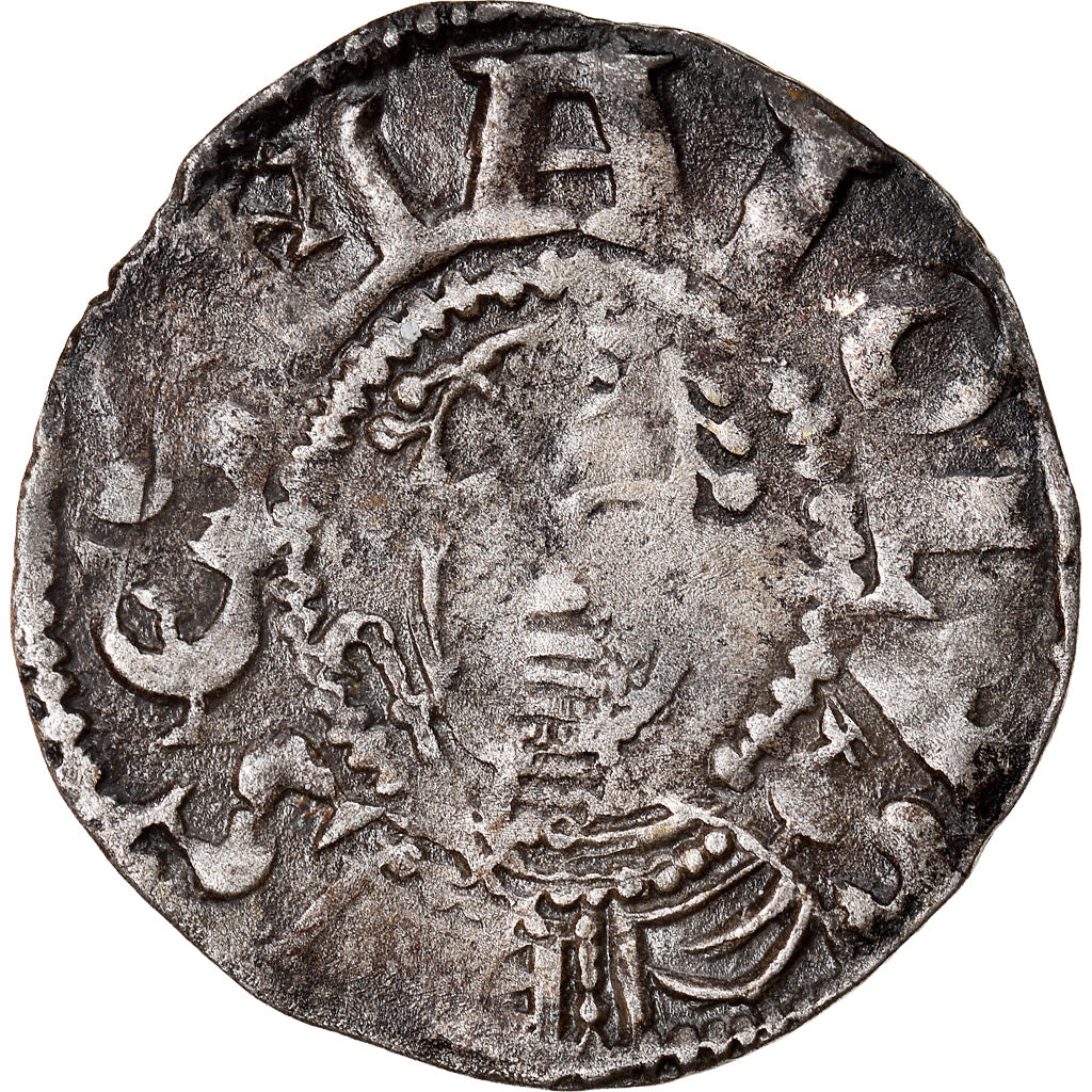 Coin, France, Bourbonnais, Denarius, Souvigny, VF(30-35), Silver, Boudeau:359