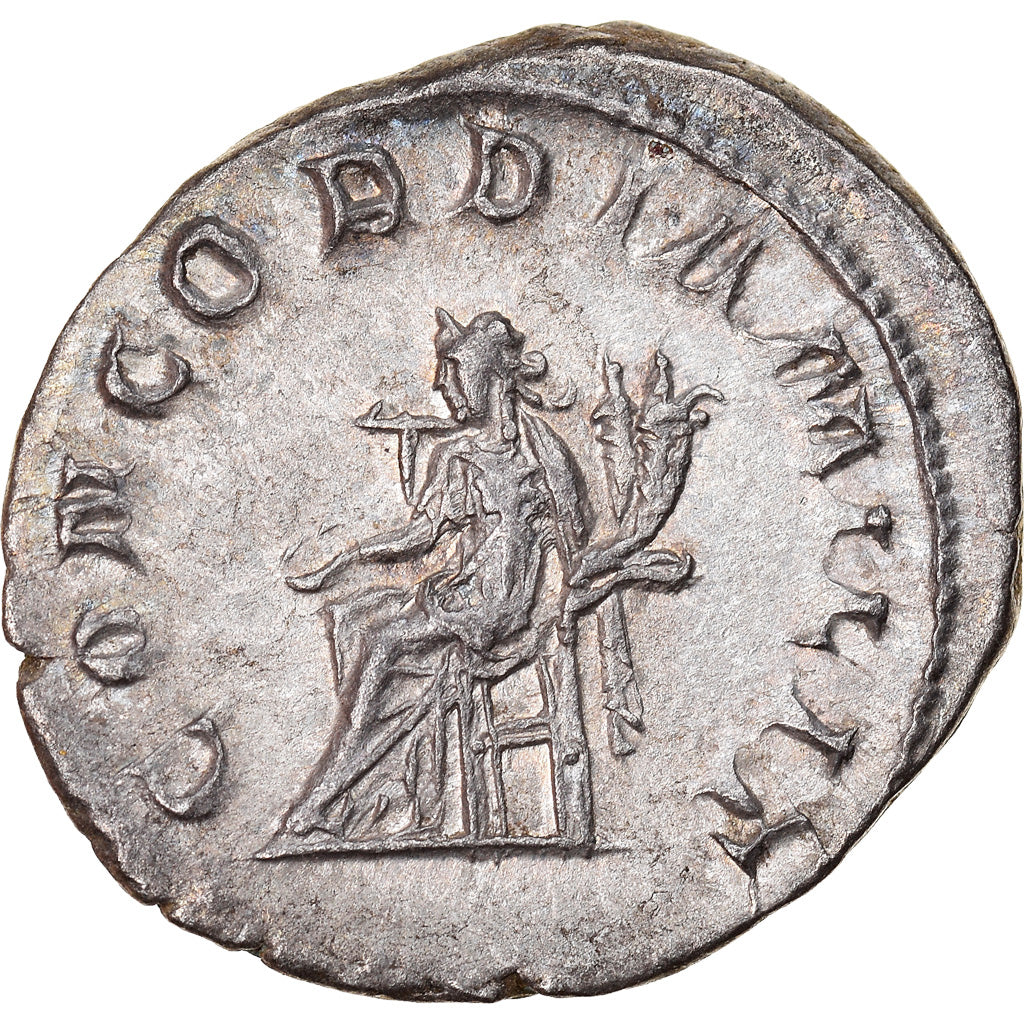Coin, Gordian III, Antoninianus, 240, Rome, AU(55-58), Billon, RIC:65