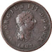 Moneda, Gran Bretaña, George III, 1/2 Penny, 1807, MBC, Cobre, KM:662