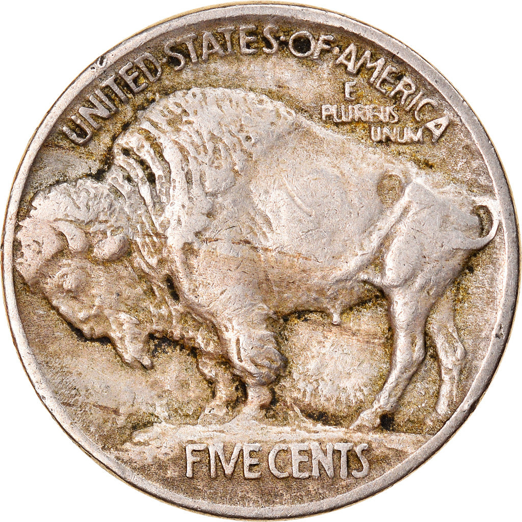 Coin, United States, Buffalo Nickel, 5 Cents, 1913, U.S. Mint, Philadelphia