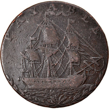 Moneta, Gran Bretagna, Hampshire, Portsea, Halfpenny Token, 1794, MB+, Rame